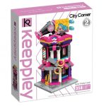  QMAN® C0111 Keeppley | legó-kompatibilis építőjáték lányoknak | 358 db építőkocka | Fodrász Ház