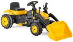 Pilsan traktor homlokrakodós fekete/sárga