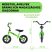 Futóbicikli Balance Bike Green Rocket 2-5 év Szín Green Rocket