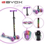 BYOX RAPTURE ROLLER ELÖL DUPLA KEREKES LILA