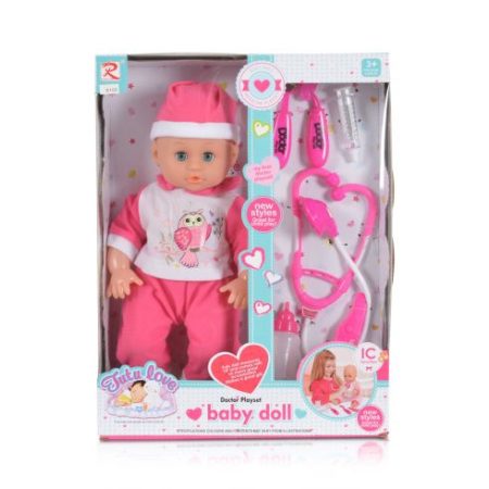 BABA 36CM DOKTOR SZETT PINK