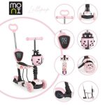 MONI LOLLIPOP ROLLER ÜLÉSSEL KATICÁS PINK