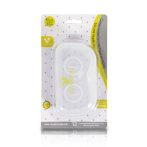 Cangaroo MELLBIMBÓVÉDŐ szilikonból 2 dbos M méret