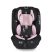 ISAFE AUTÓSÜLÉS ISIZE ÉS ISOFIX ÜLÉSEMELŐVÉ ALAKÍTHATÓ 76-150CM PINK