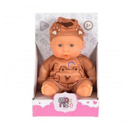 MONI BABA 20CM 6013 ÚJSZÜLÖTT BARNA