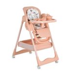   MONI SURPRISE ETETŐSZÉK SZILIKON TÁNYÉRRAL, EVŐESZKÖZZEL, ELŐKÉVEL PINK