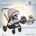 JOKER BABAKOCSI SZETT 3IN1 BÉZS/SAND