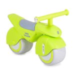   BYOX MINI CRUZE FUTÓBICIKLI, RÁÜLŐS JÁRGÁNY, KISMOTOR, ZENÉLŐ, ÓRIÁS KEREKEKKEL UV ZÖLD