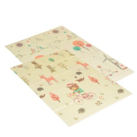 MONI XPE ÚJ PASZTEL ÖSSZECSUKHATÓ SZŐNYEG 120*180CM  PARK/MACIS FIÚS