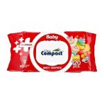   ULTRA COMPACT ECOPACK NEDVES BABA TÖRLŐKENDŐ, 120 DARABOS CSOMAG, 11478