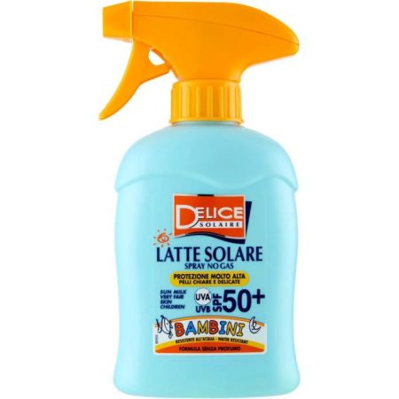 Delice Solaire, gyermek naptej spray, SPF 50+, 250 ml