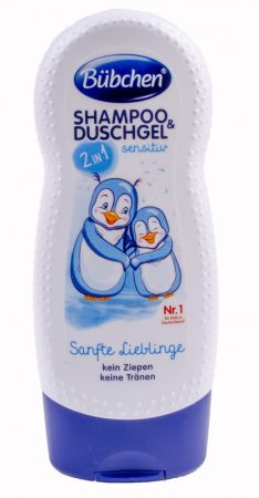 BÜBCHEN 230ml Sensitive sampon és fürdető