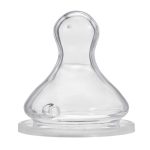   Baby-Nova etetőcumi, széles nyakú cumisüveghez, szilikon, fogszabályzós, 2-es méret, 2 db/csom