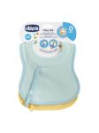   Chicco Milky BIB előke nedvszívó nyakrésszel és cumitartó pánttal-2 db fiús