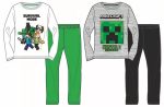 Minecraft gyerek hosszú pizsama 6-12 év