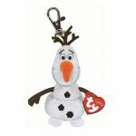 TY Frozen 2: Olaf kulcstartó plüssfigura hanggal 