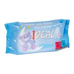   IDEÁL 64 db-os zárószalagos babatörlőkendő - nedves törlőkendő - popsitörlő