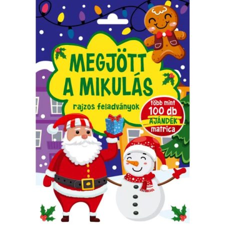 Megjött a Mikulás - rajzos feladványok