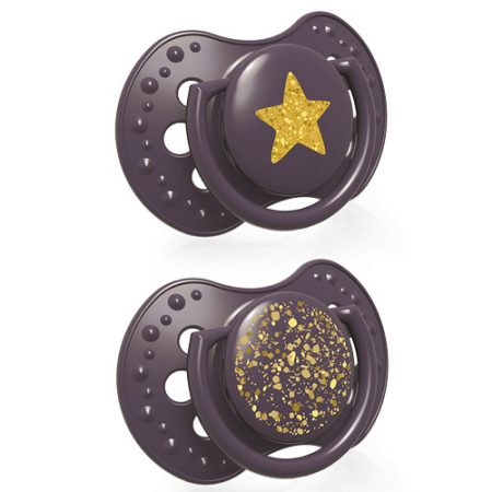 Lovi dinamikus nyugtató cumi Stardust violet 2db