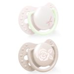 LOVI Silicone Dynamic Soother 0-2m 2 pcs Baby Shower Girl