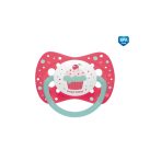   Canpol babies nyugtató cumi Cupcake - szilikon, szimmetrikus 