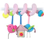 Lorelli Toys plüss spirál játék - édes otthon