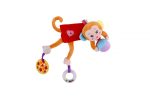 Lorelli Toys plüss babakocsi játék - majom