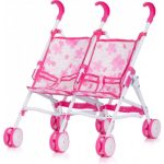 CHIPOLINO TWINY JÁTÉK BABAKOCSI - FLOWERS