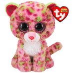   Beanie Boos Plüss figura, Rózsaszín Leopárd, 15 cm  Lainey