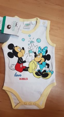 Ujjatlan body Mickey 50/56 méret