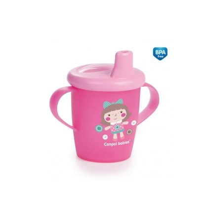 Canpol Csepegésmentes itatópohár kemény ivócsőrrel 250 ml 9 h+ Toys