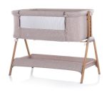   Chipolino Sweet Dreams szülői ágyhoz csatlakoztatható kiságy - Mocca/Wood 2020