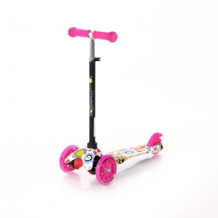 Lorelli Mini roller - Pink Flowers