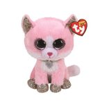 BOOS plüss figura FIONA, 15 cm - rózsaszín macska