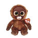 BOOS plüss figura CHESSIE, 15 cm - barna majom