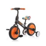 Chipolino Max Bike bicikli segédkerékkel - Orange 2021