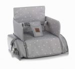   Jané Avant 2in1 székmagasító és pelenkázó táska- dim grey