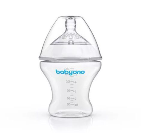 BabyOno cumisüveg Natural Nursing  műanyag anti-colic 180 ml