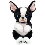   Ty Beanie Bellies plüss figura TINK, 15 cm - fekete/fehér kutya