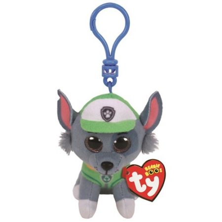 Ty Beanie Babies plüss figura MANCS ŐRJÁRAT, Clip 8,5 cm - Rocky