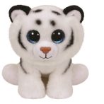 Beanie Babies plüss figura TUNDRA, 15 cm - fehér tigris 
