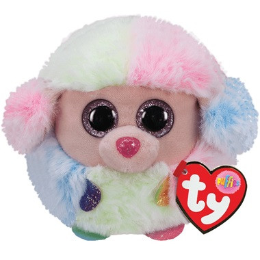 Ty Beanie Balls plüss figura RAINBOW - színes pudli