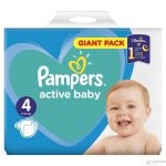 Pampers Active Baby 4-es 60 db-os 9-14 kg