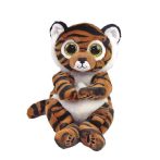 Ty Beanie Bellies plüss figura CLAWDIA, 15 cm - tigris 