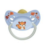   BabyBruin Latex játszócumi világító karikával cseresznye cumival 1-es Mókus