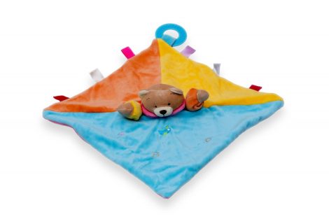 BabyBruin Plüss maci szundikendő rágókás 