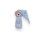 BabyBruin Plüss Marokfigura sípoló sapkás maci 13cm