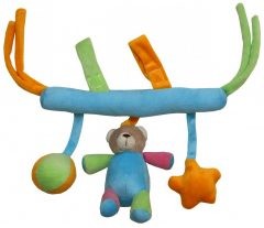 BabyBruin Plüss Macikás akasztó 23 cm