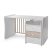 Lorelli Maxi Plus kombi ágy 70x160 - Trio White/Ligh Oak Lorelli Maxi Plus kombi ágy 70x160 - Trio White/Ligh Oak