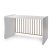 Lorelli Maxi Plus kombi ágy 70x160 - Trio White/Ligh Oak Lorelli Maxi Plus kombi ágy 70x160 - Trio White/Ligh Oak
